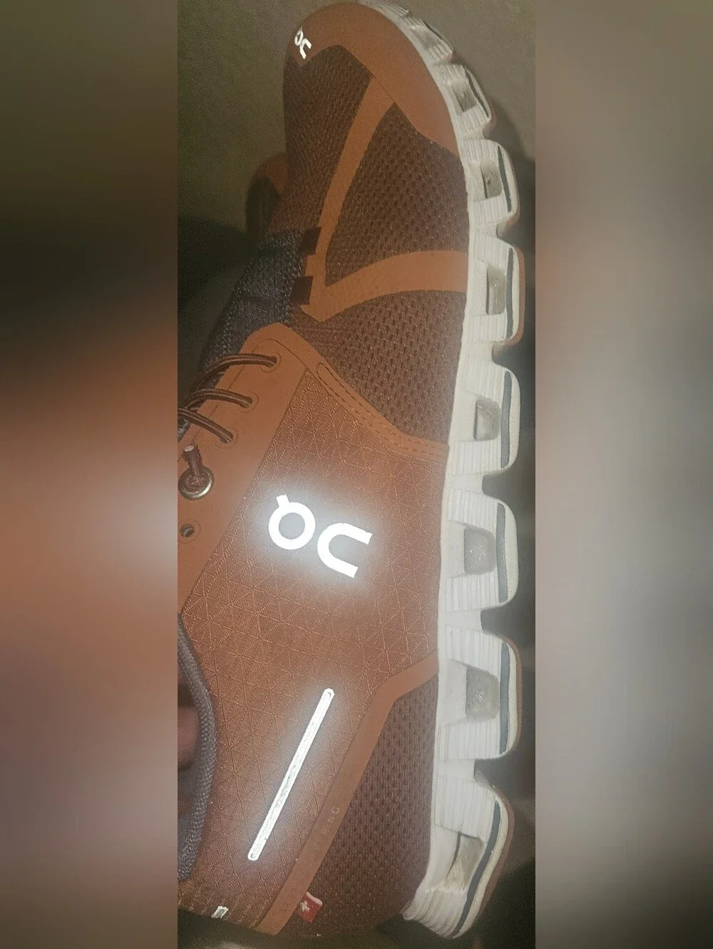 On Running Men's Athletic Shoes - Brown and Black